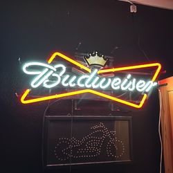 Budweiser neon