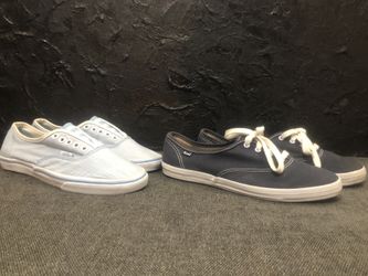 Keds & Vans womans 7.5 size deck slip on shoes