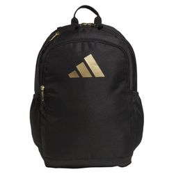 adidas Black and Gold Backpack