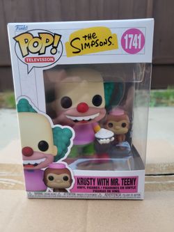 Krusty with Mr. Teeny The Simpsons : Pop Funko