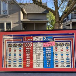 Video Lottery Game Photo Frame