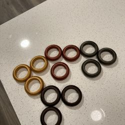 Fall/thanksgiving color napkin rings-12 count