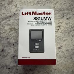 Liftmaster Garage Opener With Timer And Motion Sensor