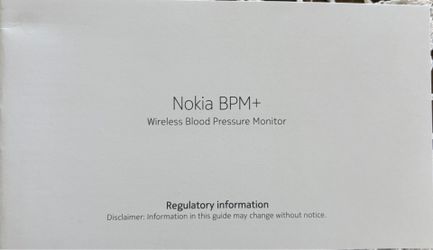 Wi-fi Blood Pressure Monitor