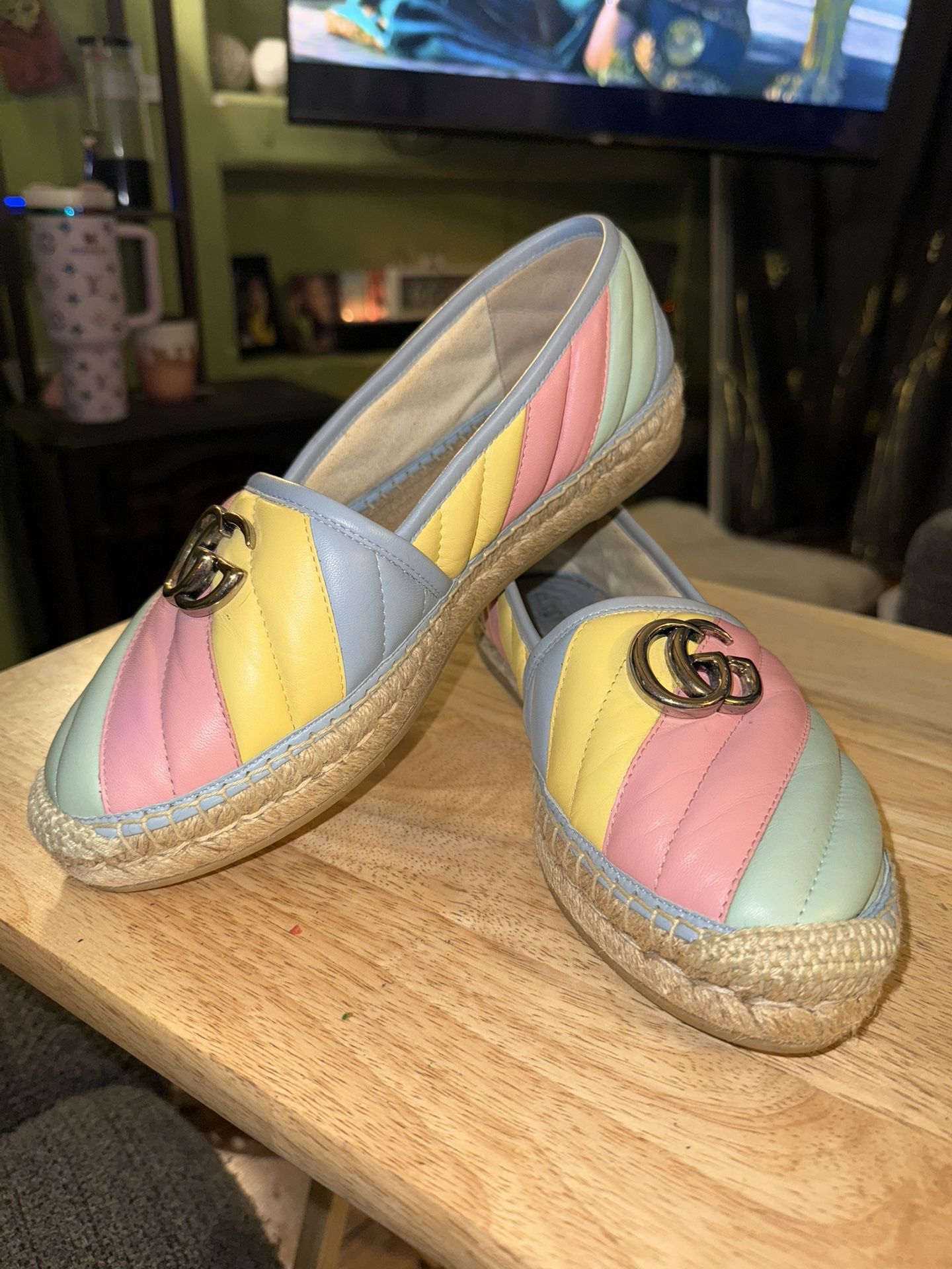 Authentic Gucci Shoes With Serial Number Size 38 1/2