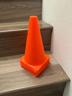 Small Plastic Cones (Set of 10)