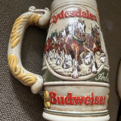 1983 BUDWEISER CLYDESDALES MUG