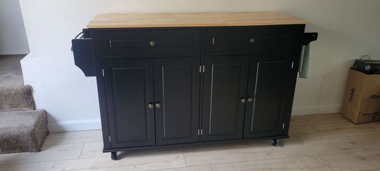 Kitchen Cart & Cabinet
