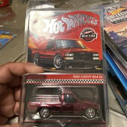 Hot Wheels 2023 RLC Exclusive 1990 Chevy SS 454 Red 