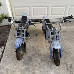 Razor MX350 Dirt Bikes rollers/frames - Project/Parts