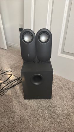 Logitech Speaker system with Sub woofer and wireless volume booster