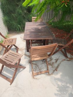 Patio furniture