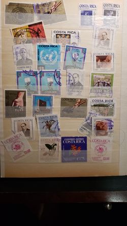 Costa Rica Cuban stamp Collection