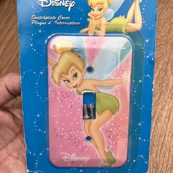 Vintage Disney Tinker Bell Fairy Switchplate Cover for Room Light Switches
