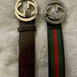 Authentic GUCCI BELTS.  SIZE 34-36. PRICE IS FOR EACH!!endall Area Pick Up 