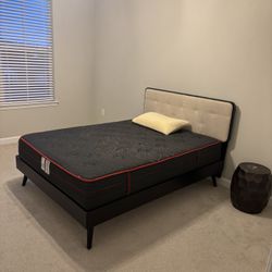 Moving Sale Mattress Bed Ottoman Metal Base Accent Tables