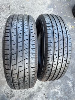 Set of 2 nice tires 245/70/16 ( We install & balance)