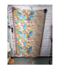 Excellent Condition Sarong Colorful Abstract Patterned