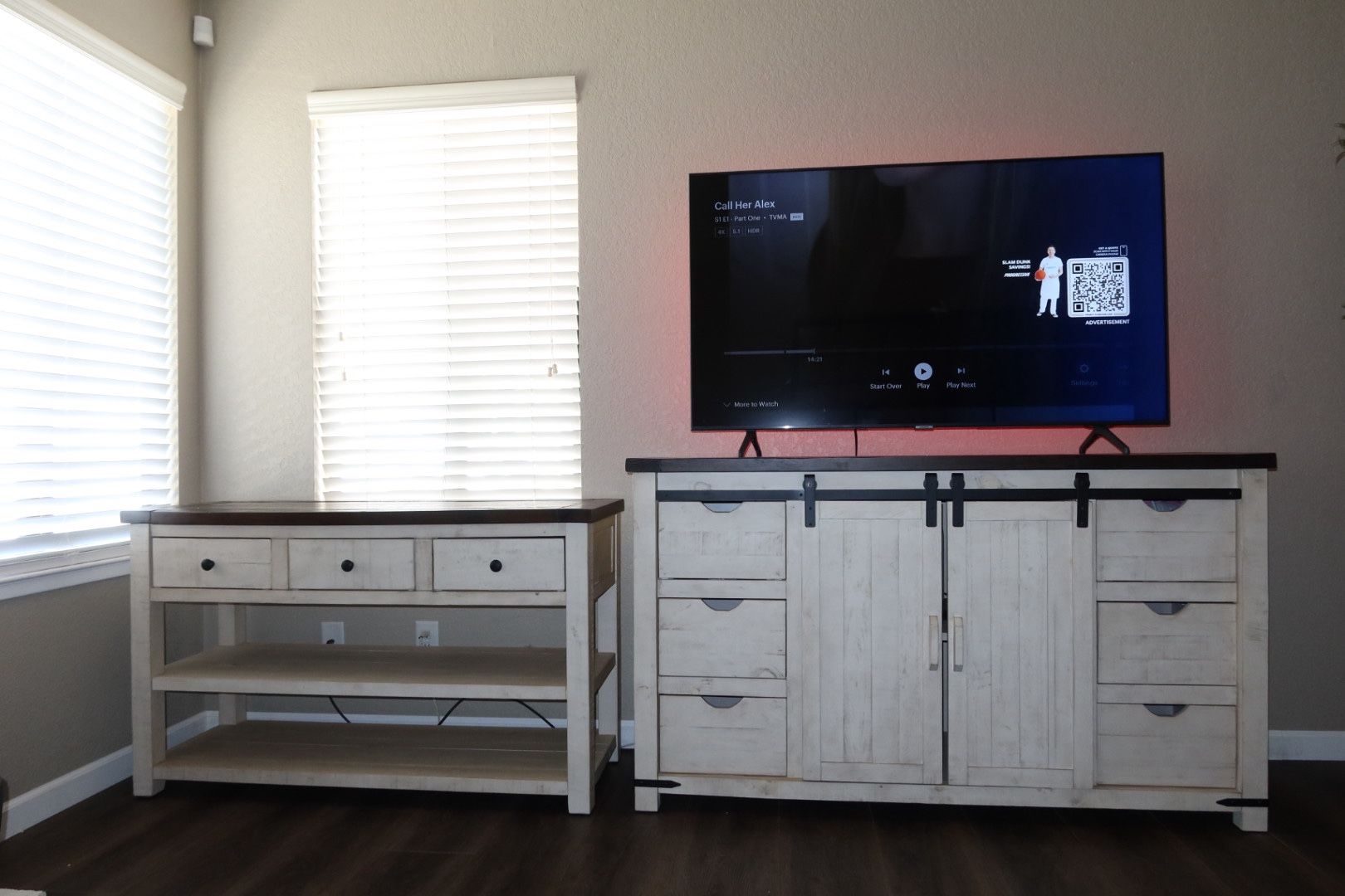 Tv Stand And Side Table For Sale