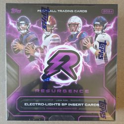 2024 Topps Resurgence NFL Football Mega Box