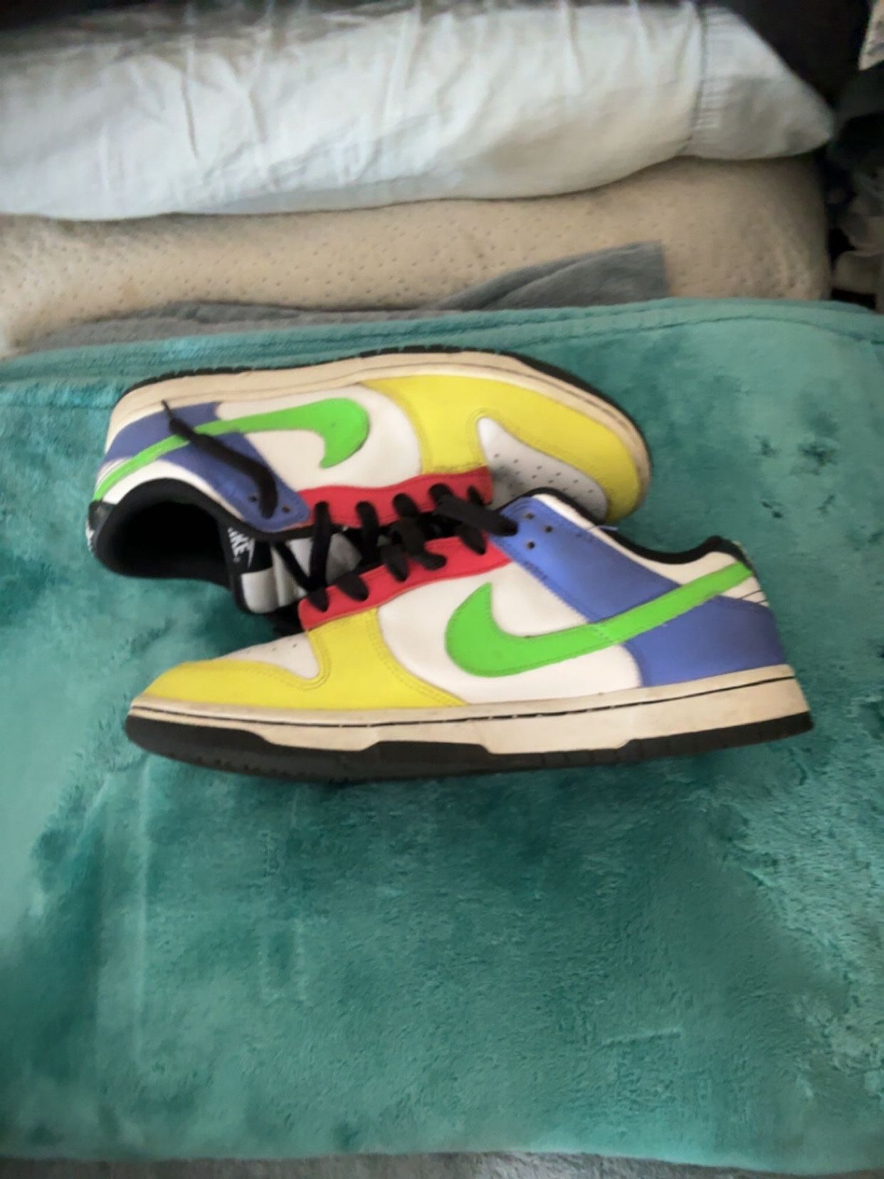 Wines Nike Dunks Green Strike