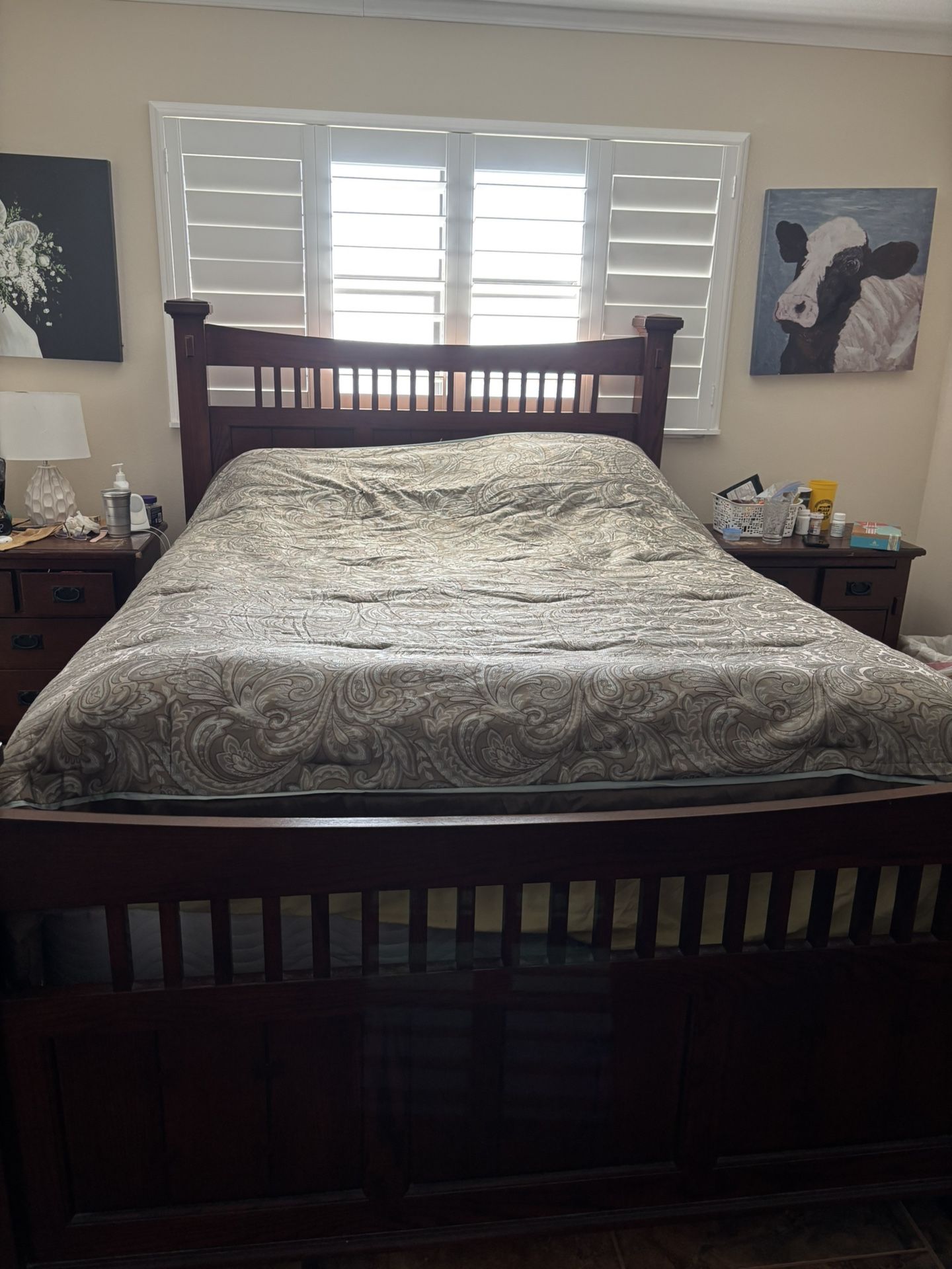 Queen Size Bed -OBO