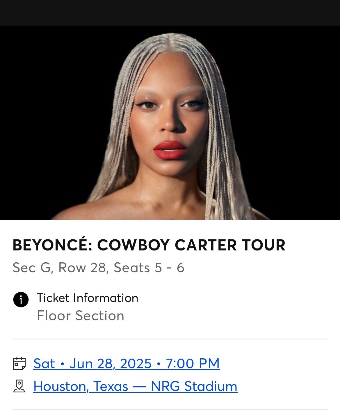 Beyonce: Cowboy Carter Tour