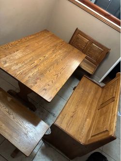 Solid Oak Dining Set