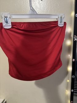 Red Shein Tube Top