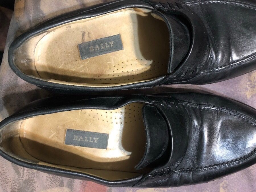 Bally men’s black leather dress shoes for Sale in Queens, NY - OfferUp
