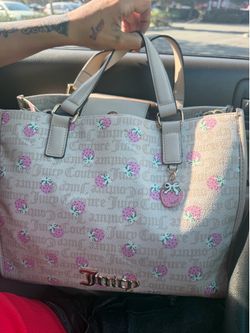 Juicy couture with pink strawberries 🍓