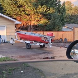 Fishing Boat. With Trailer