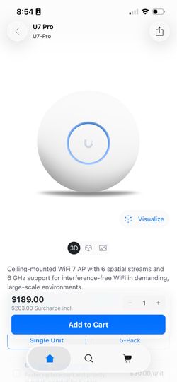 Ubiquiti U7 Pro AP