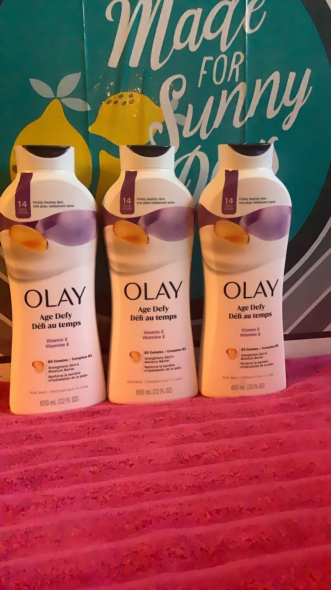 3-Olay Body Wash 22oz All For $16