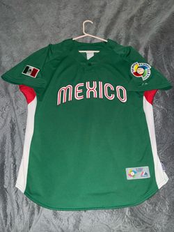 Vintage Majestic Jersey XL Mexico WBC Fully stitched Adrian Gonzales Jersey