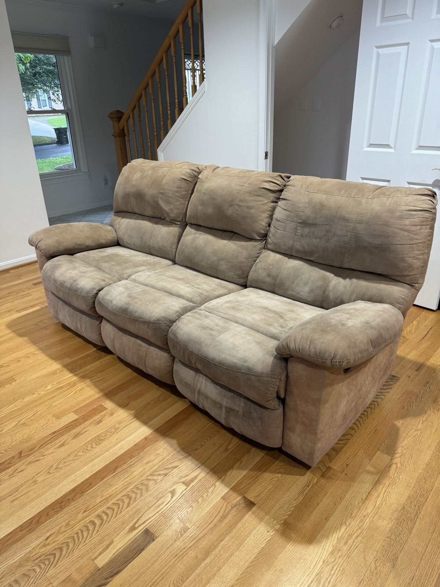 Three Seat Reclining Sofa