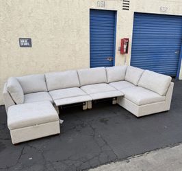 Thomasville Rockford 6-Piece Power Modular Sectional – Great Condition