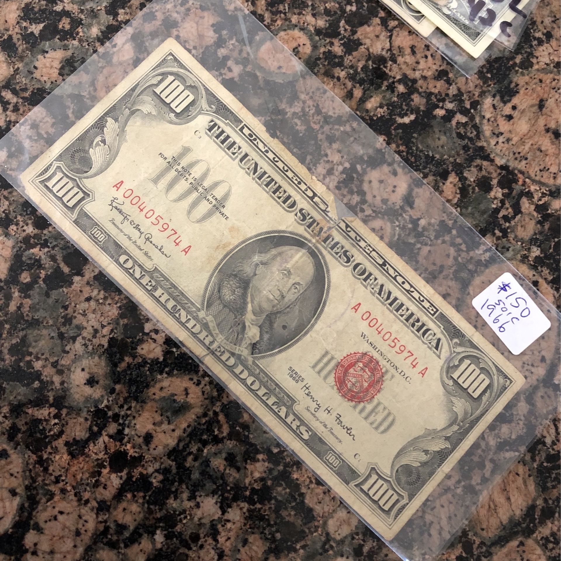 Vintage 1966 Red Seal