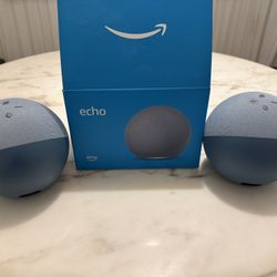 Amazon Echo 4th Gen Set - New 
