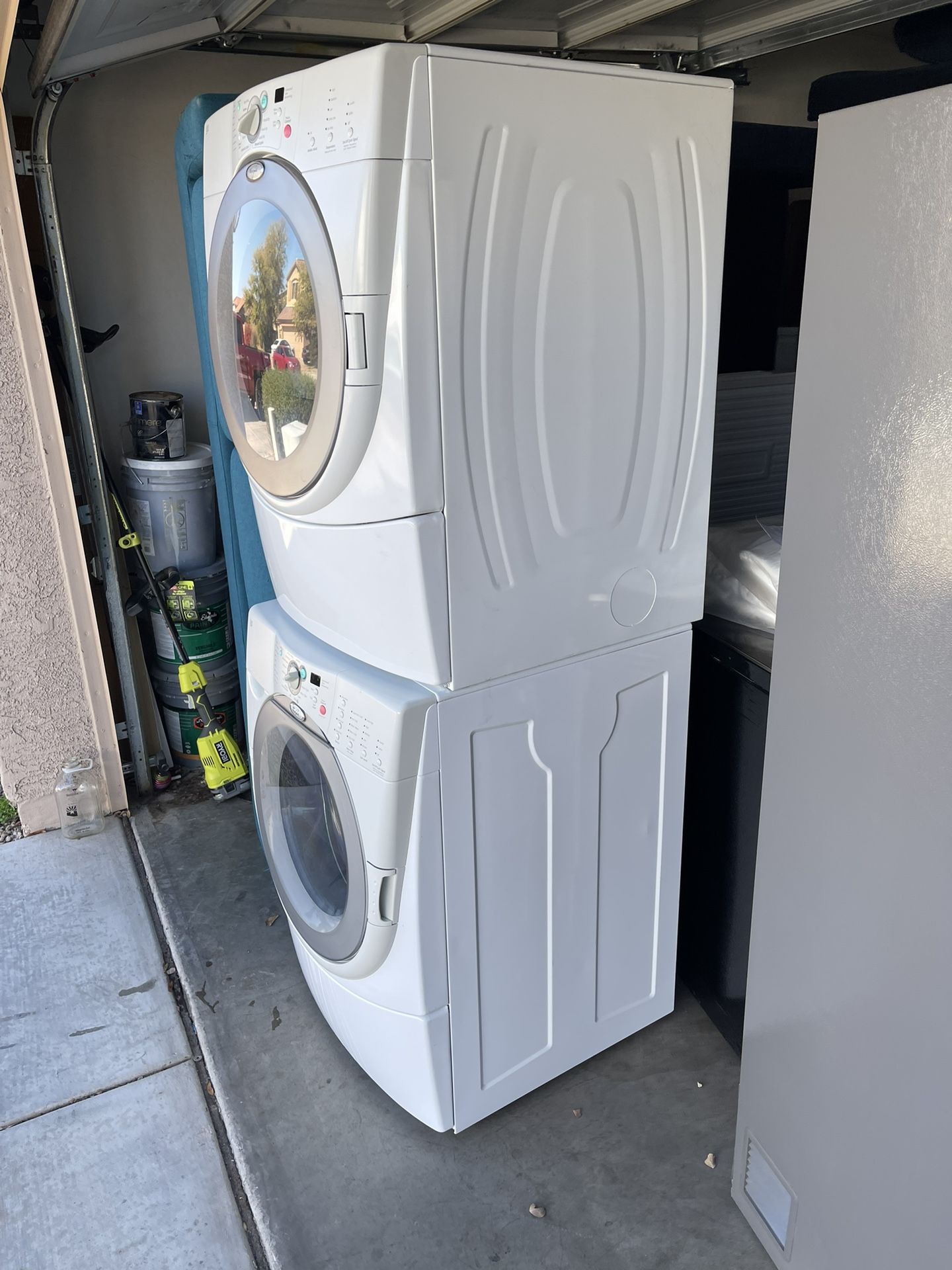 Washer and dryer electric nice condition everything works perfect used