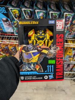 Transformers Generations Studio Series #111 Deluxe Concept Art Sunstreaker Action Figure
