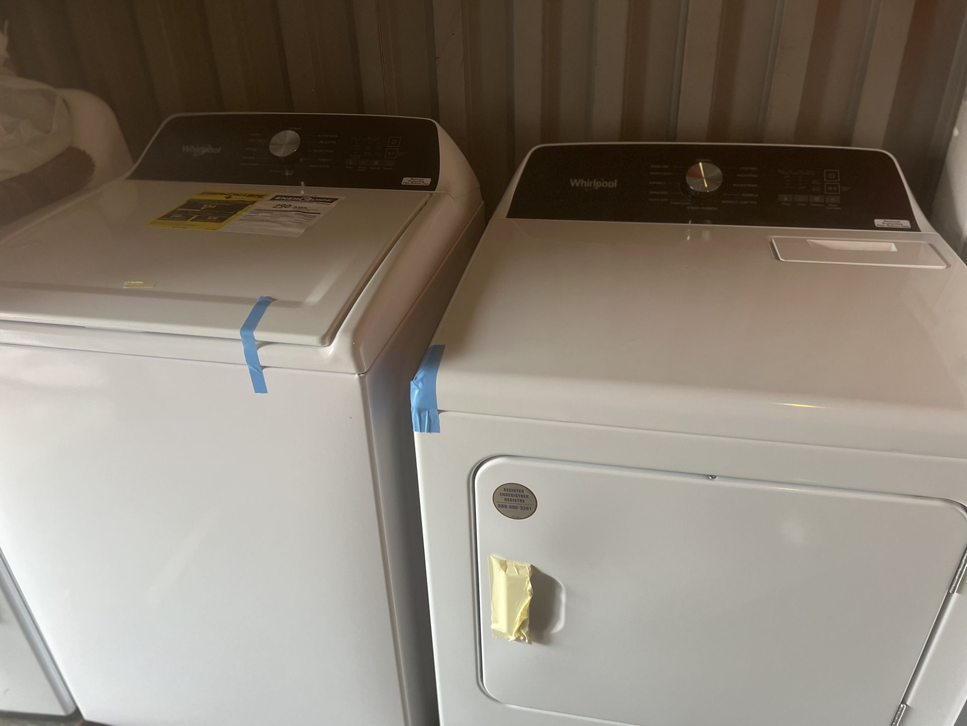 Whirlpool Washer And Dryer Set