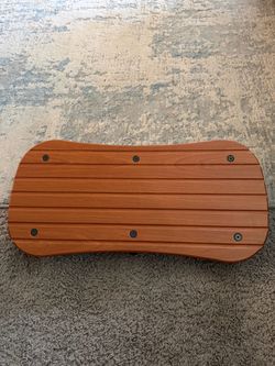 Wood Ergonomic Under-Desk Footrest / Rocking Foot Rest