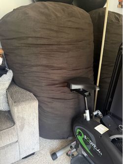 Big Joe foam bean bag chair xxl