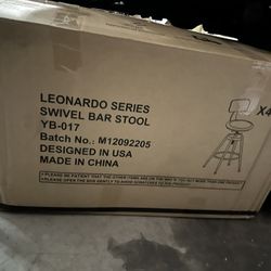 Brand New Barstool Set Of 4 