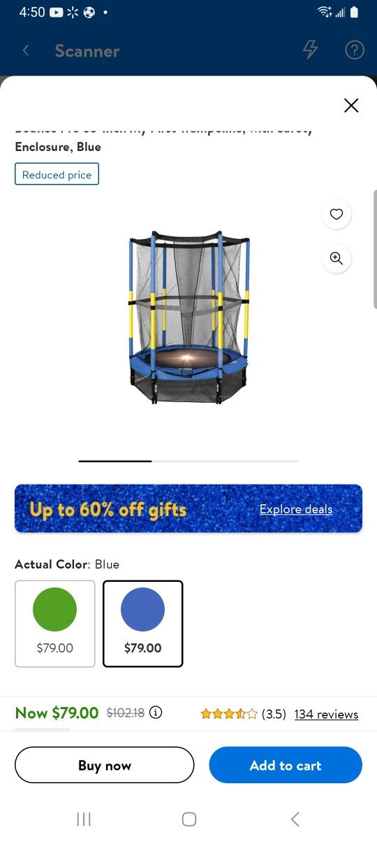 trampoline for children