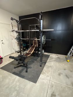 Gym workout station
