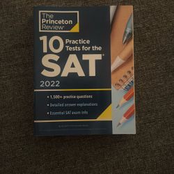 SAT Practice Book - The Princeton Review - 1500 Practice Questions 2022