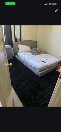 Black rug set
