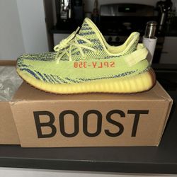 Adidas Yeezy 350 Frozen Yellow 